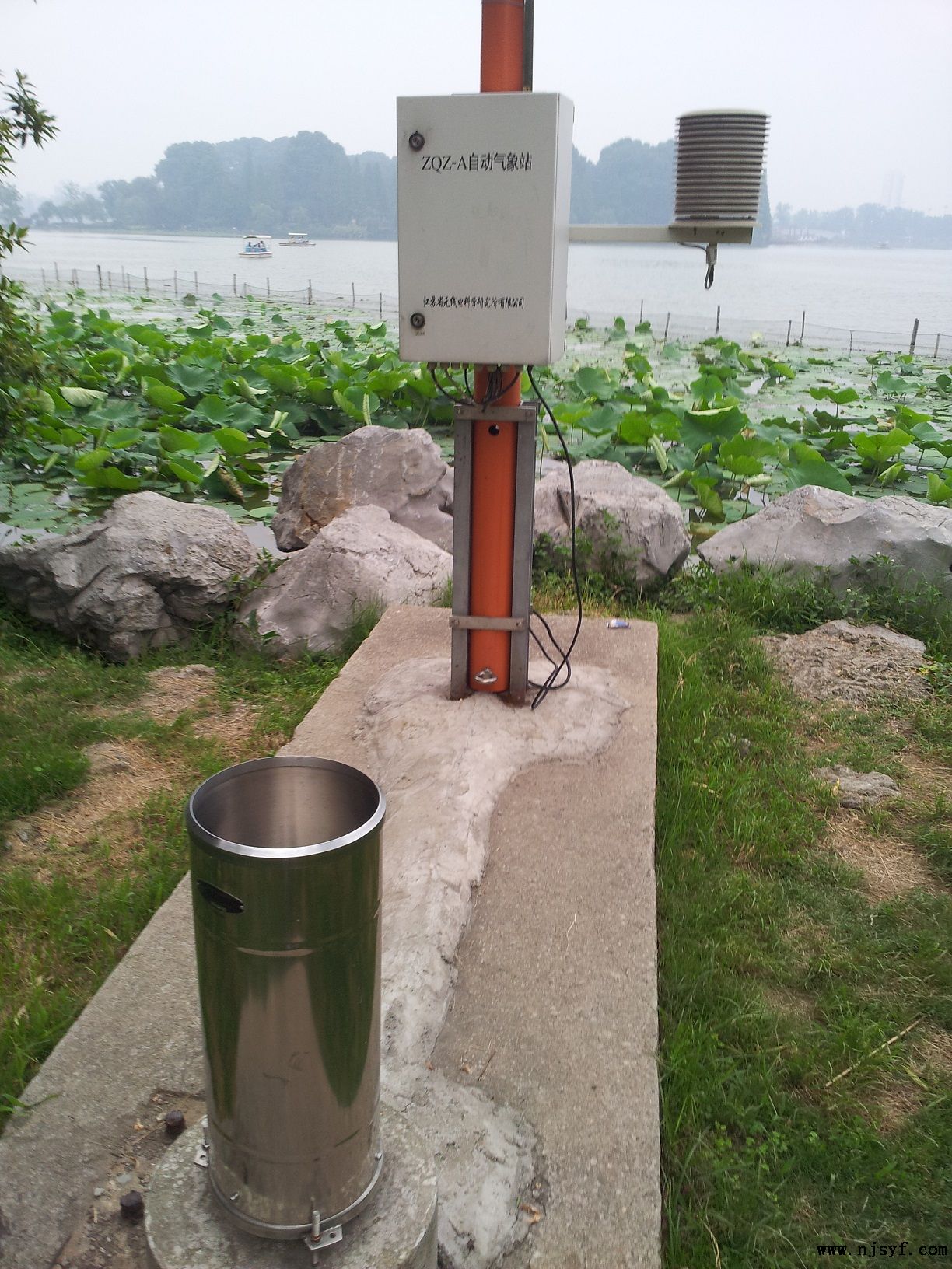 我公司参与雨量站建设