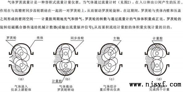 罗茨流量计结构和原理2
